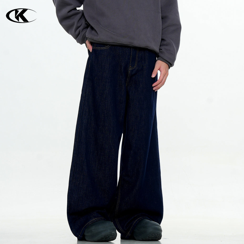 11KN blue straight jeans