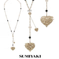 SUMIYAKI Angel Love Double-sided Y-shaped Stacked Necklace