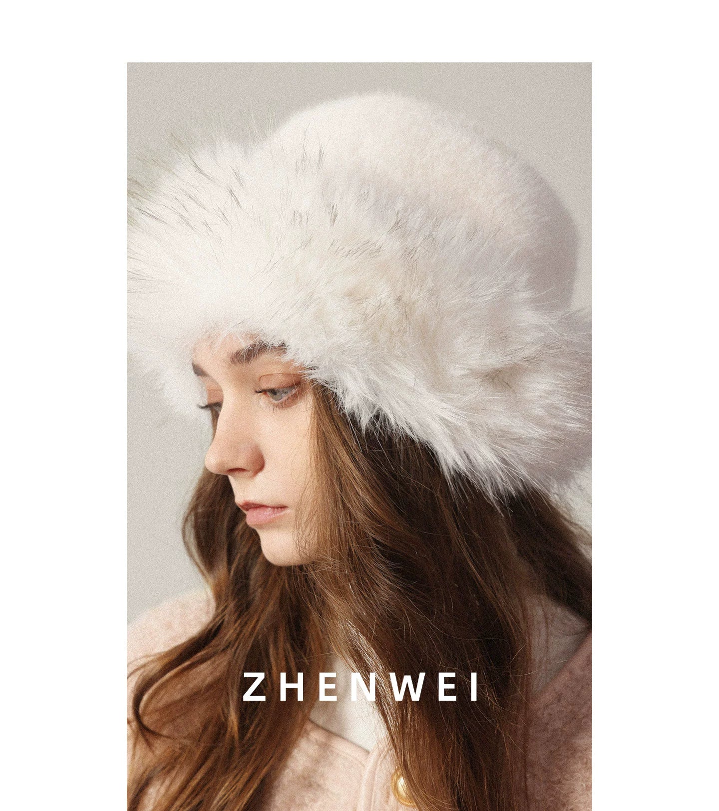 ZHENWEI Plush Bucket Hat