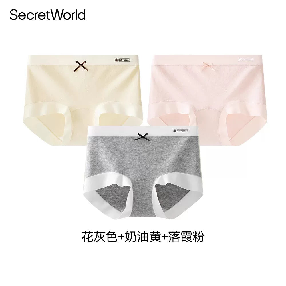 SecretWorld Mid-rise Seamless Shorts Boxers