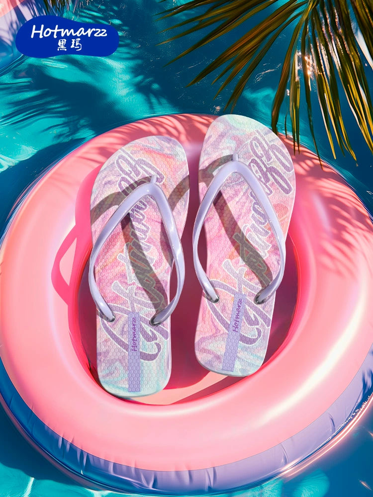 Hotmarzz Toe Clip Tow Bathroom Non-slip Pinch Slippers