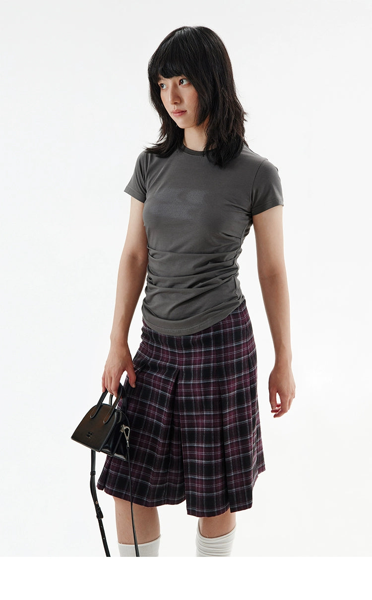 CryingCenter Gradual Change Classic Logo Round Neck Cool Tee