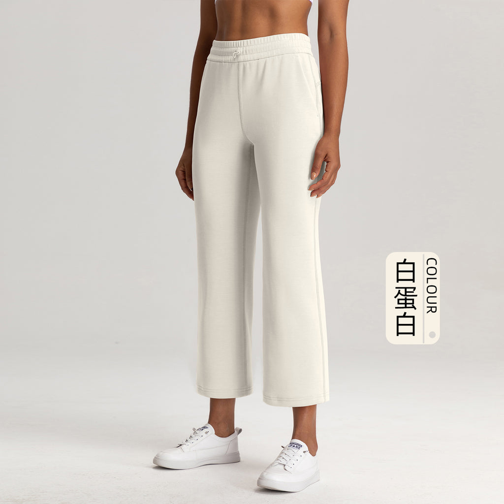 Athena Lulu Loose Sports Fitness Straight Capris