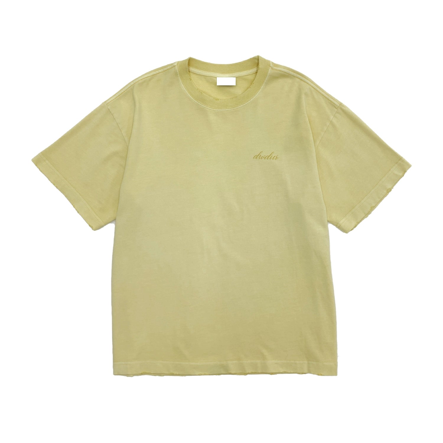 MICHINNYON English Printed Crew Neck Loose Casual Tee