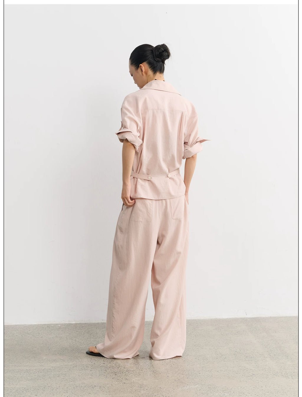 LINY LIBERTY Loose Pleated Slacks