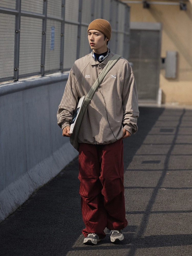 NOEARS Loose Silhouette Straight Overalls