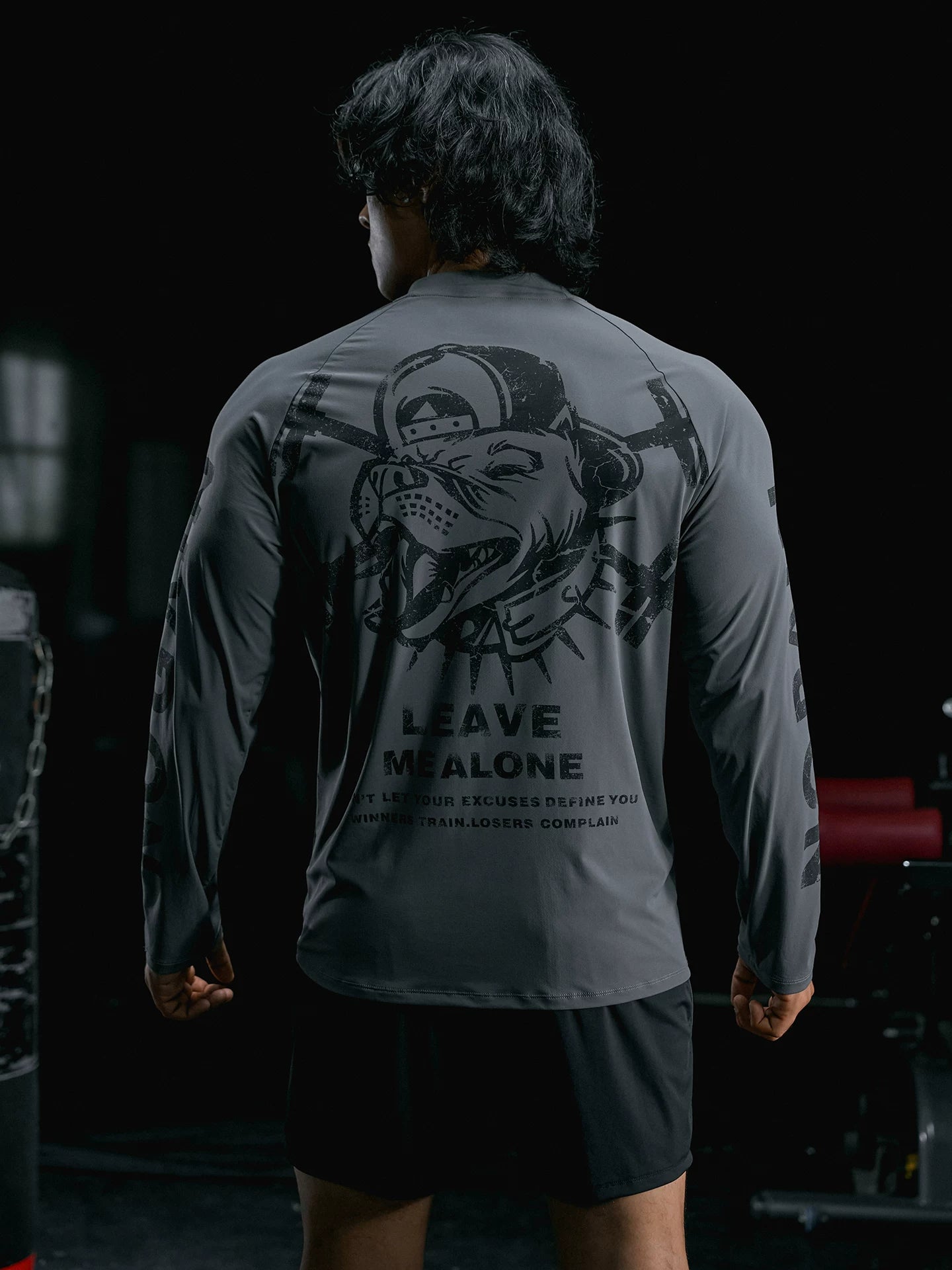 MuscleDog Sports Leisure Long Sleeve
