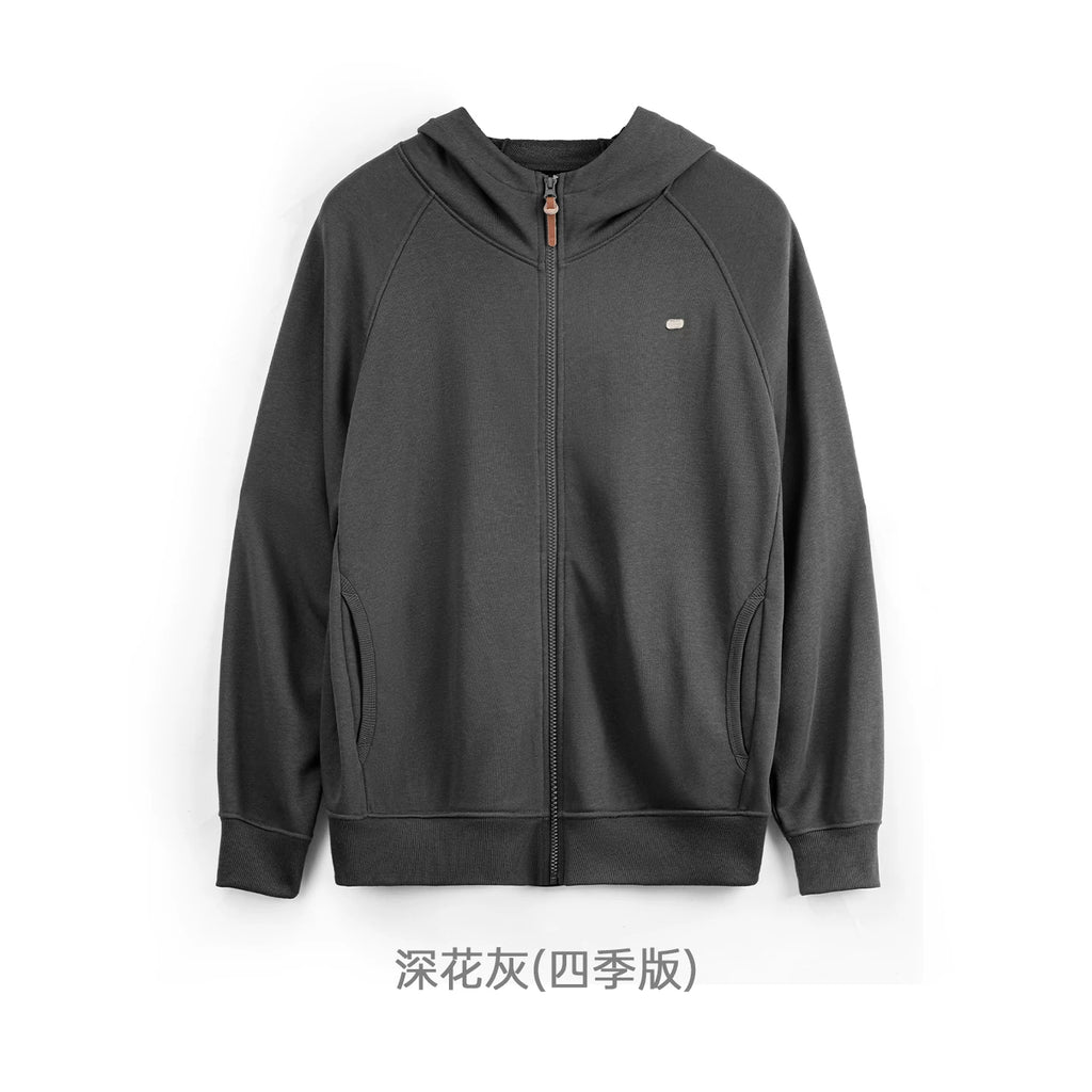 Madden Casual Hooded Fleece Cardigan Sweater