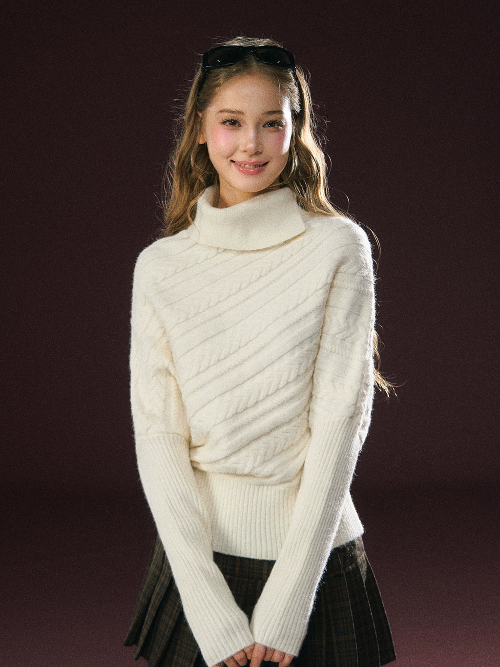 Ariseism Vintage Thickened Turtleneck Knitted Sweater