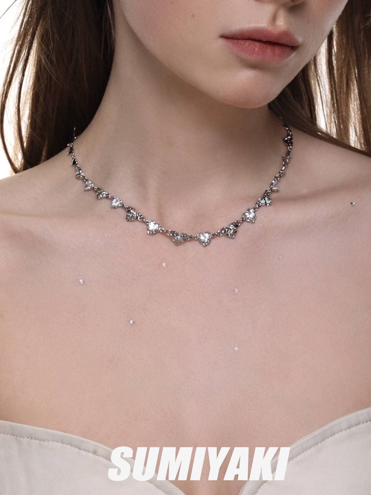 SUMIYAKI Love Neutral Wind Niche Necklace