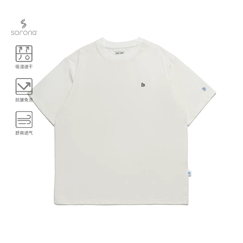BENT IDEA Simple Loose Casual Tee