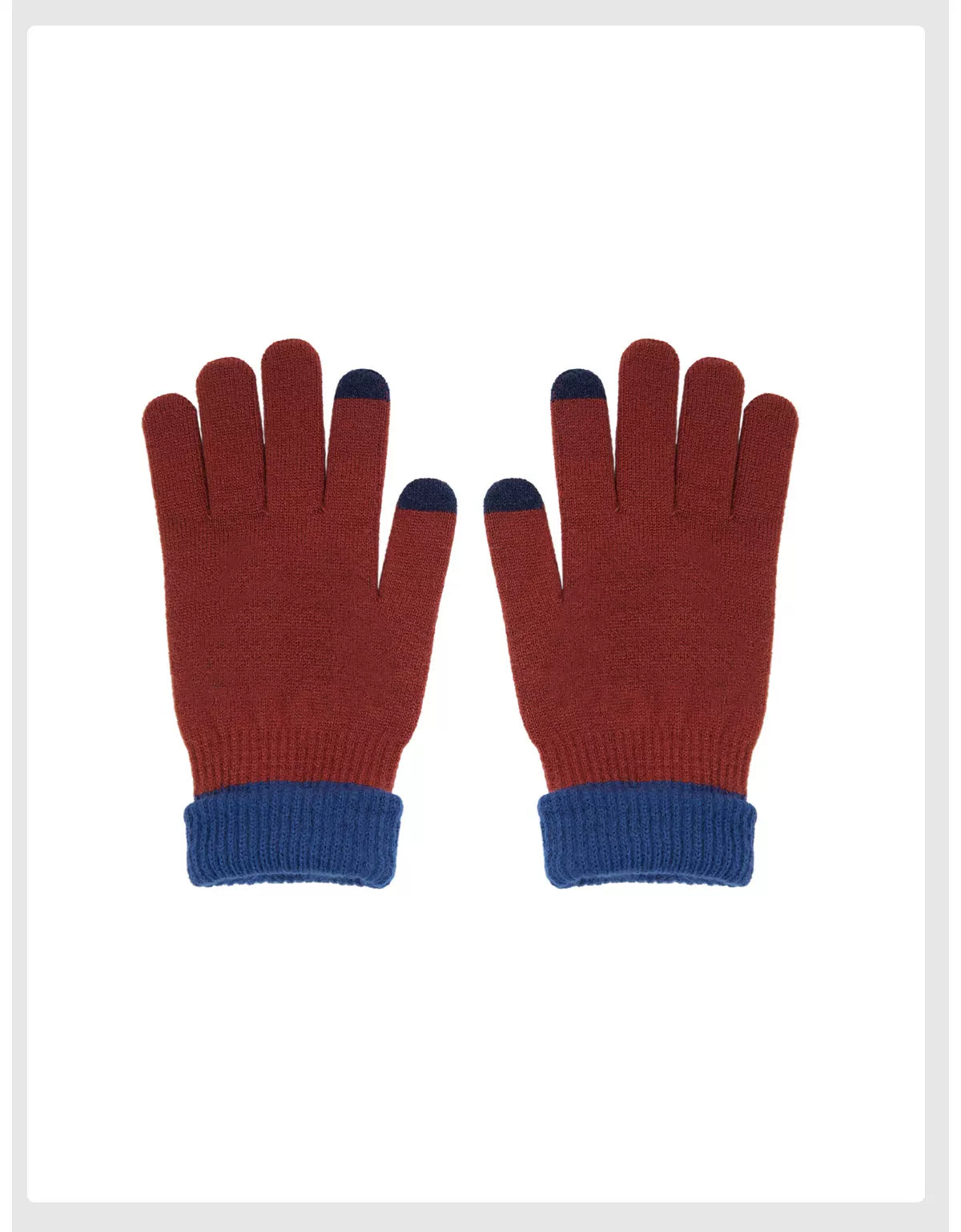 THE HOBOO Outdoor Riding Jacquard Knitted Wool Gloves