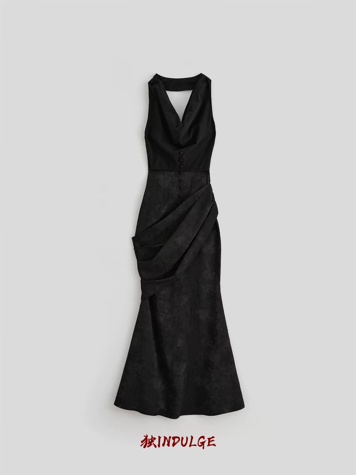 INDULGE Neck Slim Waist Dress