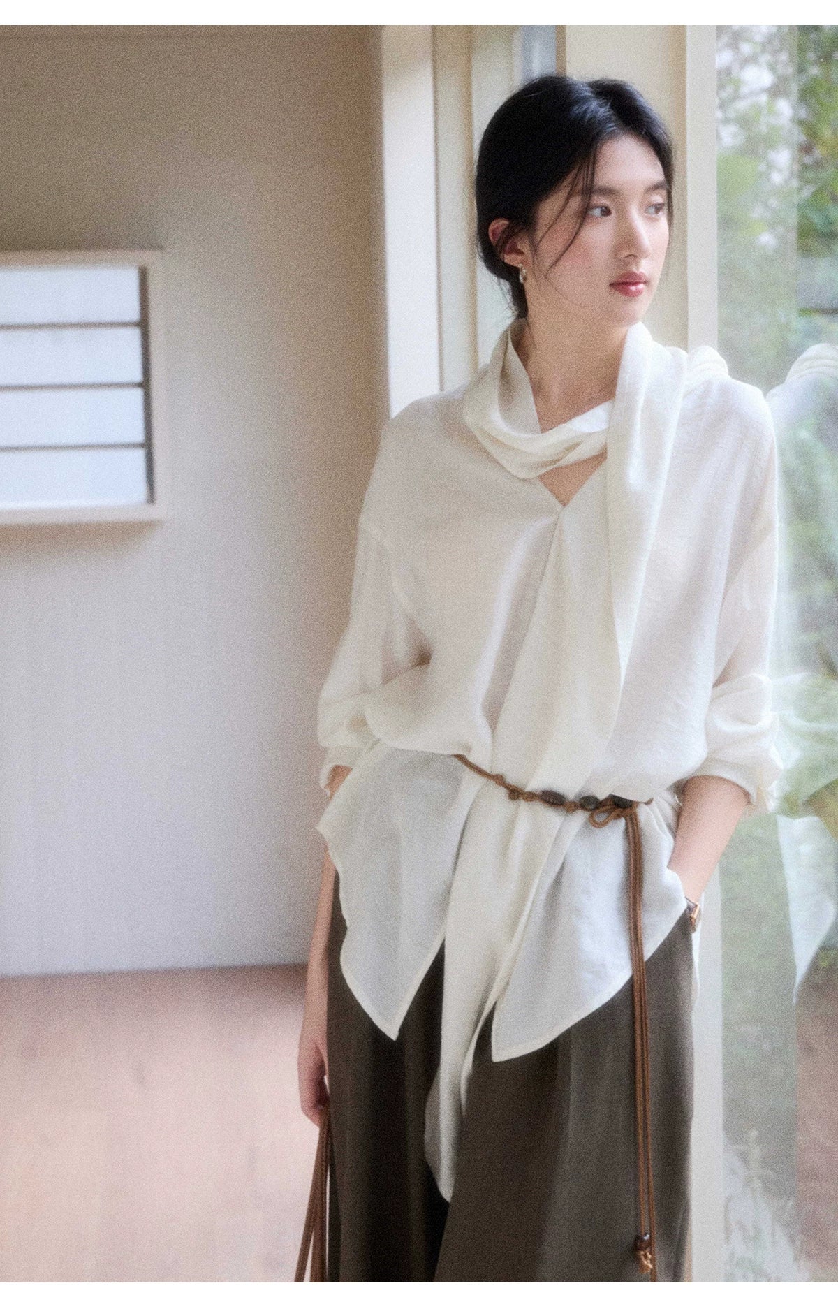 TYANG Streamer Loose Shirt
