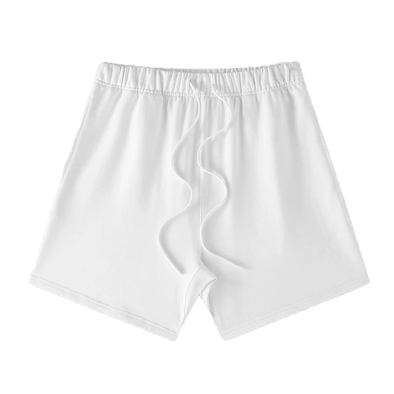 Blank: Map Casual Loose Straight Five-point Pants
