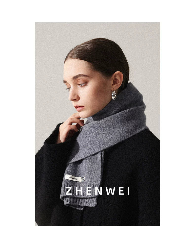 ZHENWEI Korean Knitted Scarf