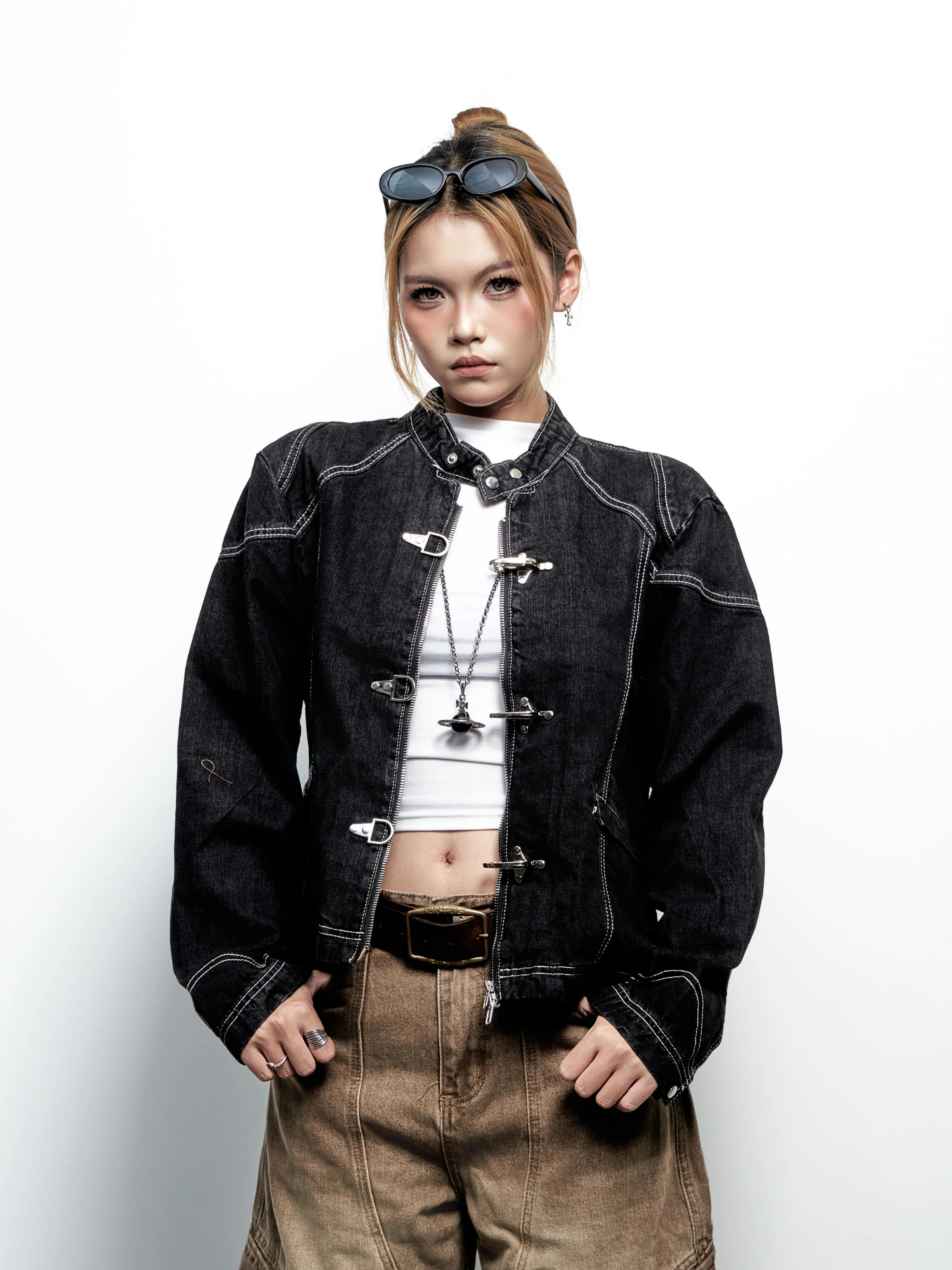 SAIMT Vintage Short Denim Jacket