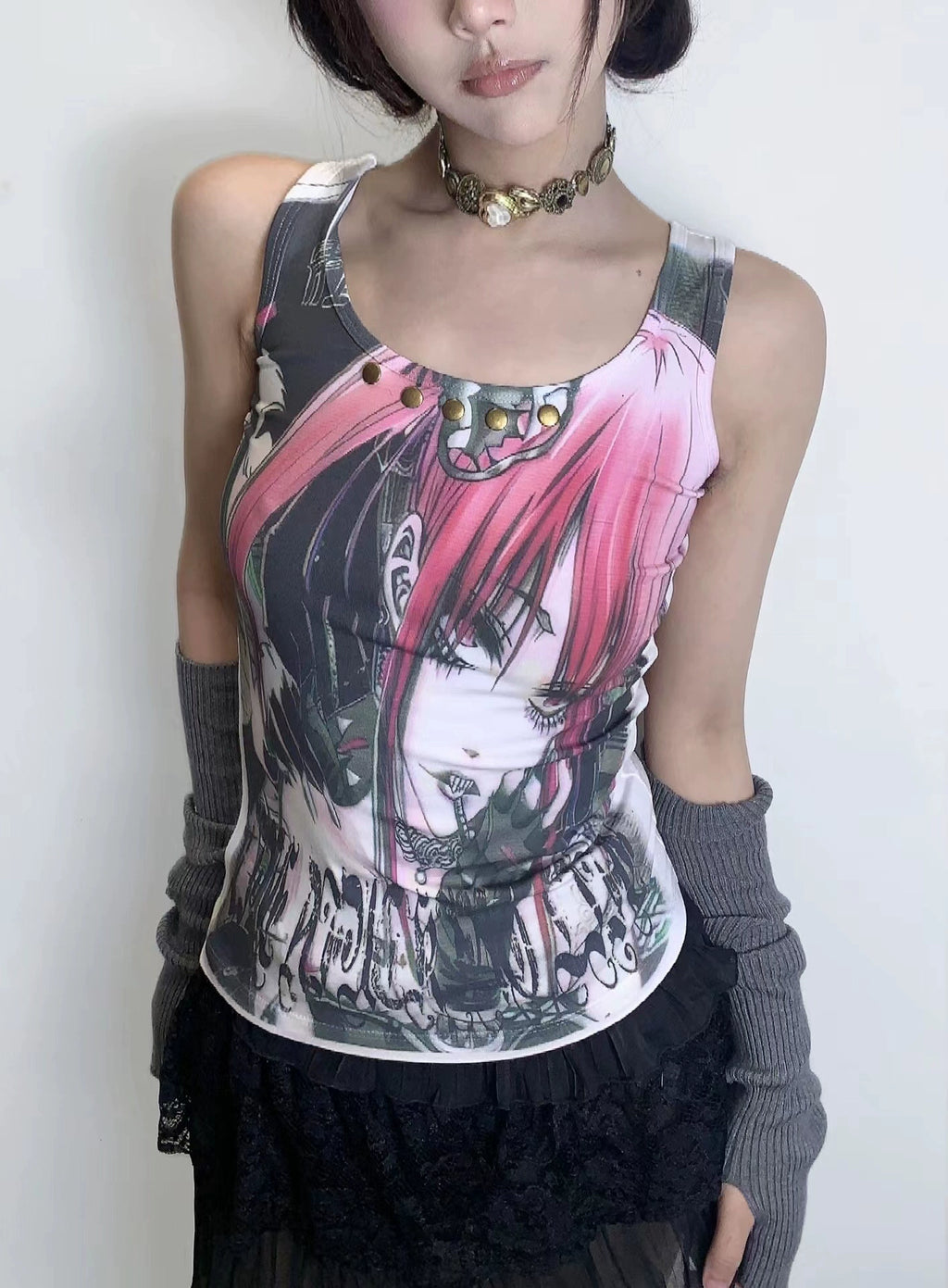 WEBBAR Rivet Quality U-neck Vest