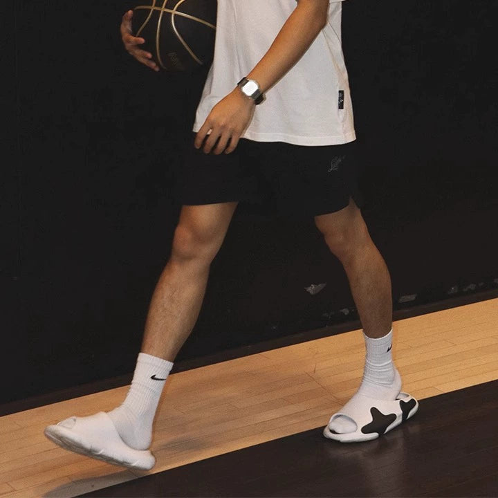 LUSHISI Loose Basketball Training Pants