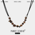 PANCY Maillard Retro Natural Stone Beaded Necklace
