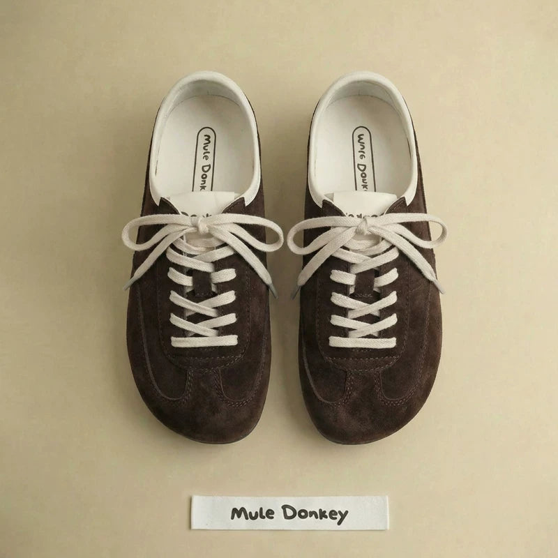 Mule Donkey Doki Milk Series Soft-soled Forrest Gump Shoes