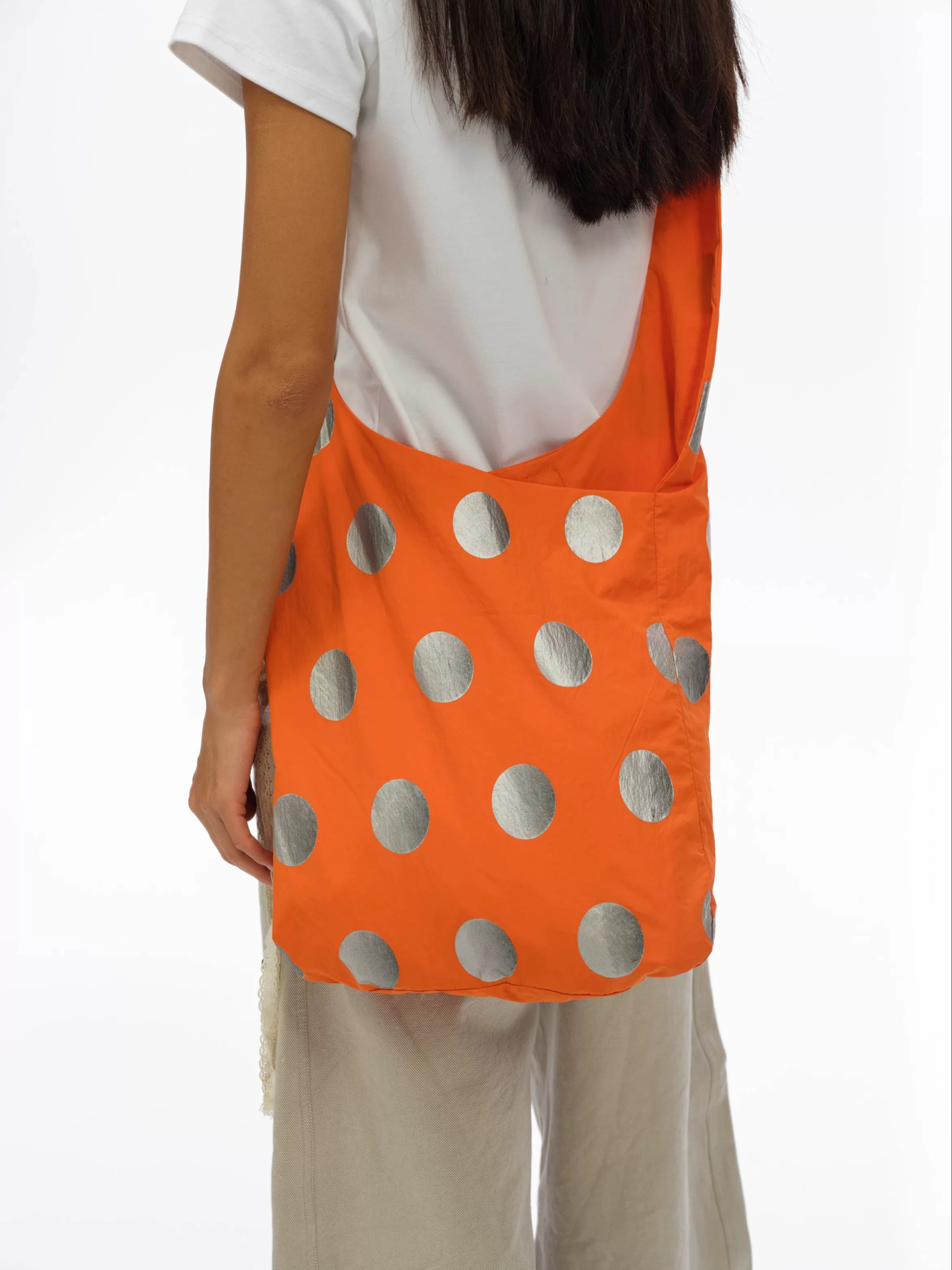 Oinimi Three-dimensional Gradual Change Polka Dot Messenger Bag