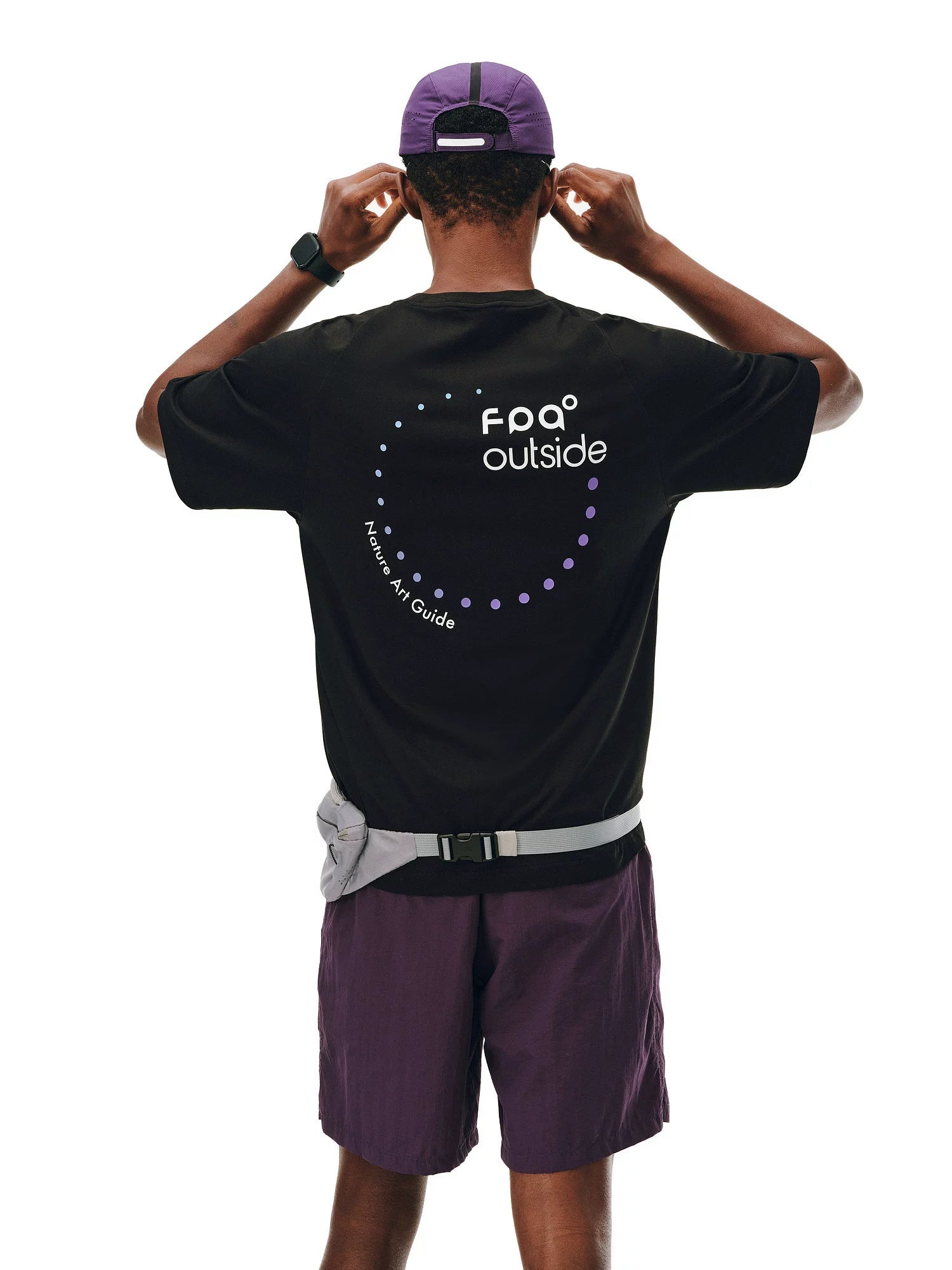 FPA Polka Dot Motion Text Slogan Tee