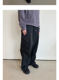 Anniehall Vintage Pant Leg Zip Nylon Overalls