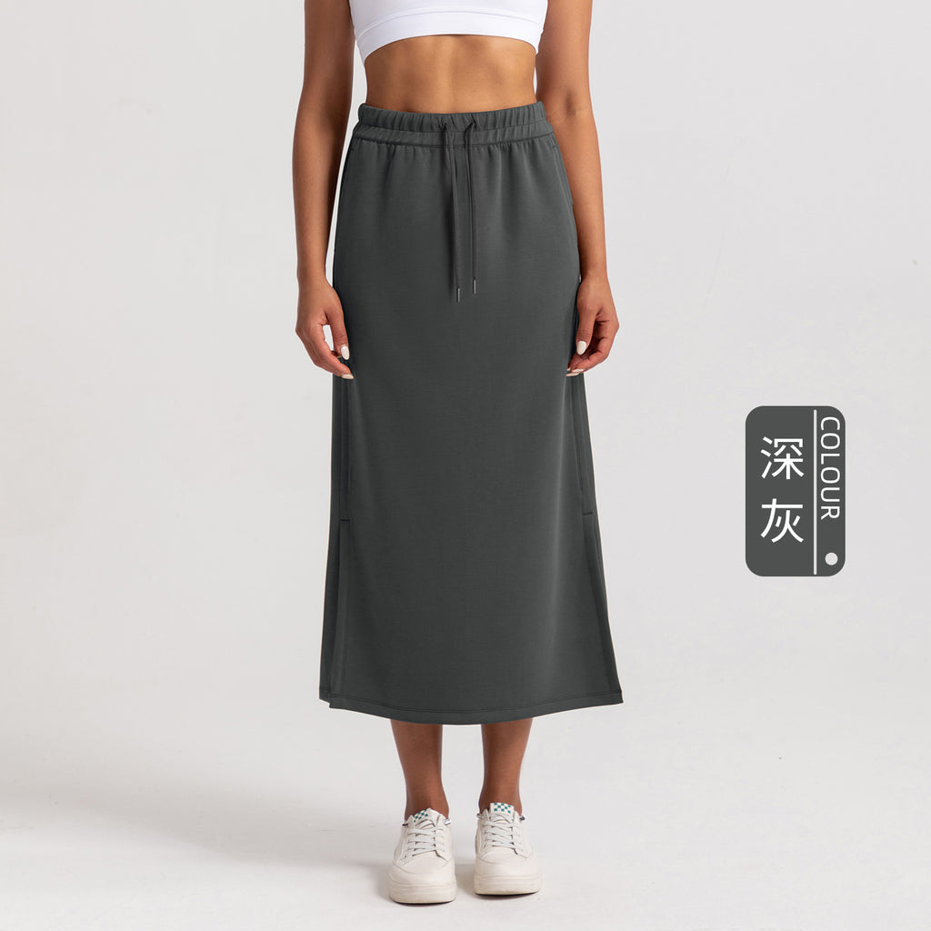 Athena Lulu High Waist Naked Sports Yoga Split Dress