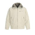 11KN Retro Loose Warm Fur Collar Cotton Jacket