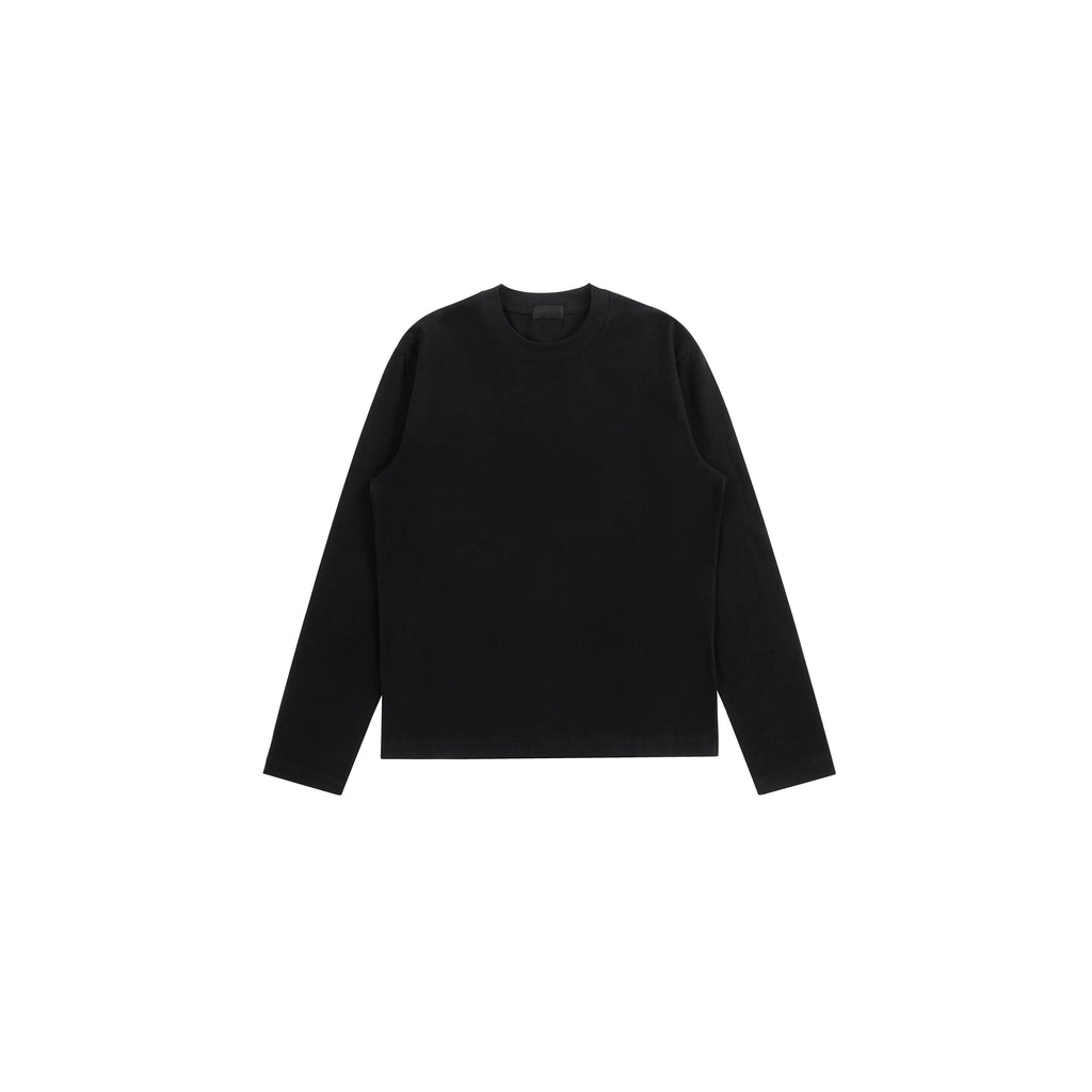 PLUS NO LOGO Soft Waxy Comfortable Warm Base Long Sleeve Tee