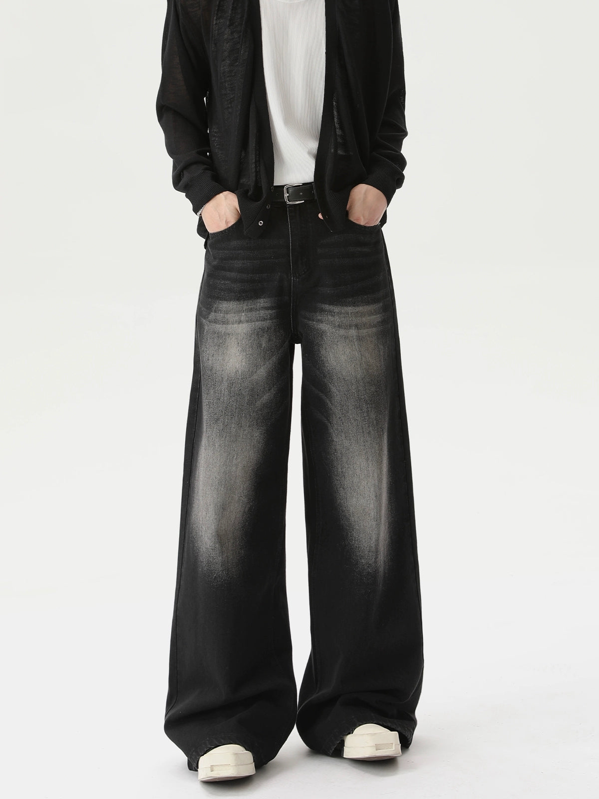 TURNTIDE Loose Straight Wide Leg Versatile Jeans