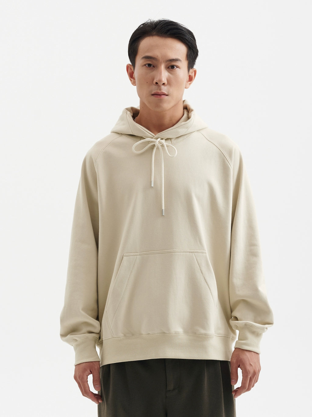 BUTTBILL Loose Vintage Hooded Sweater