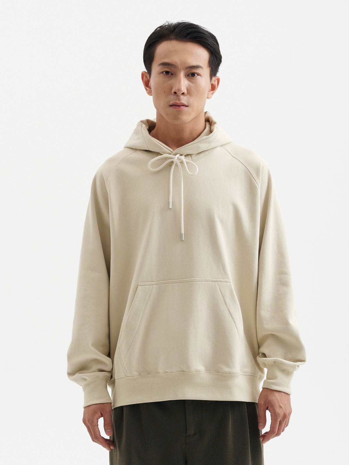 BUTTBILL Loose Vintage Hooded Sweater