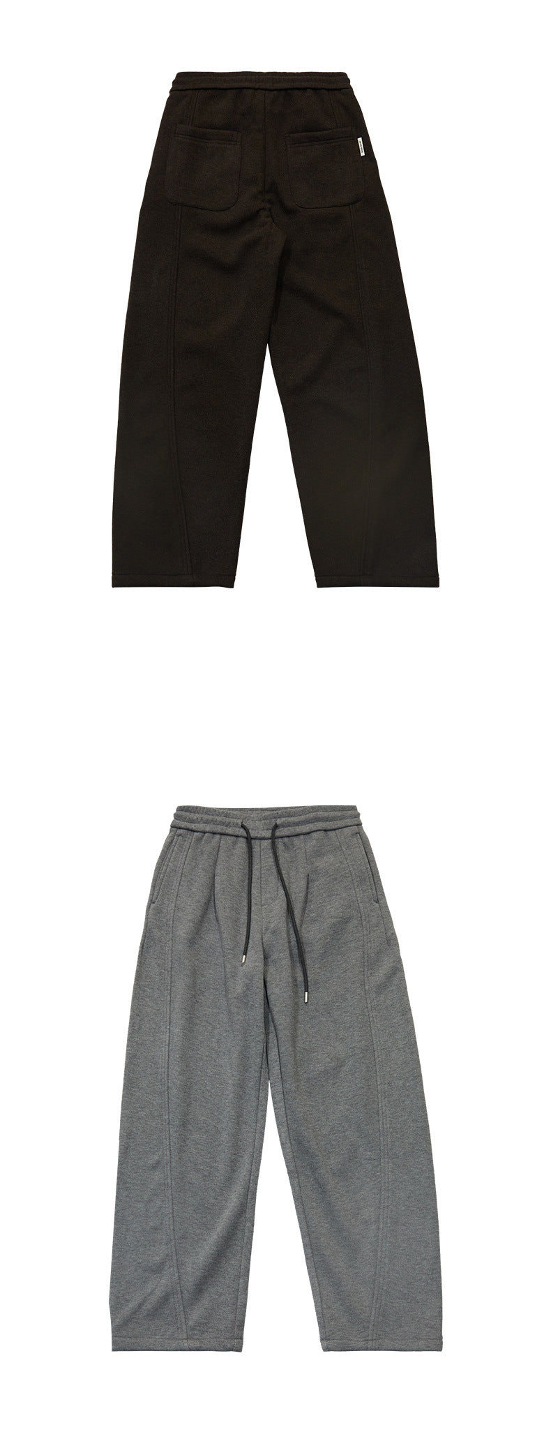 UNF Wool Thermal Structure Split Versatile Velvet Slacks