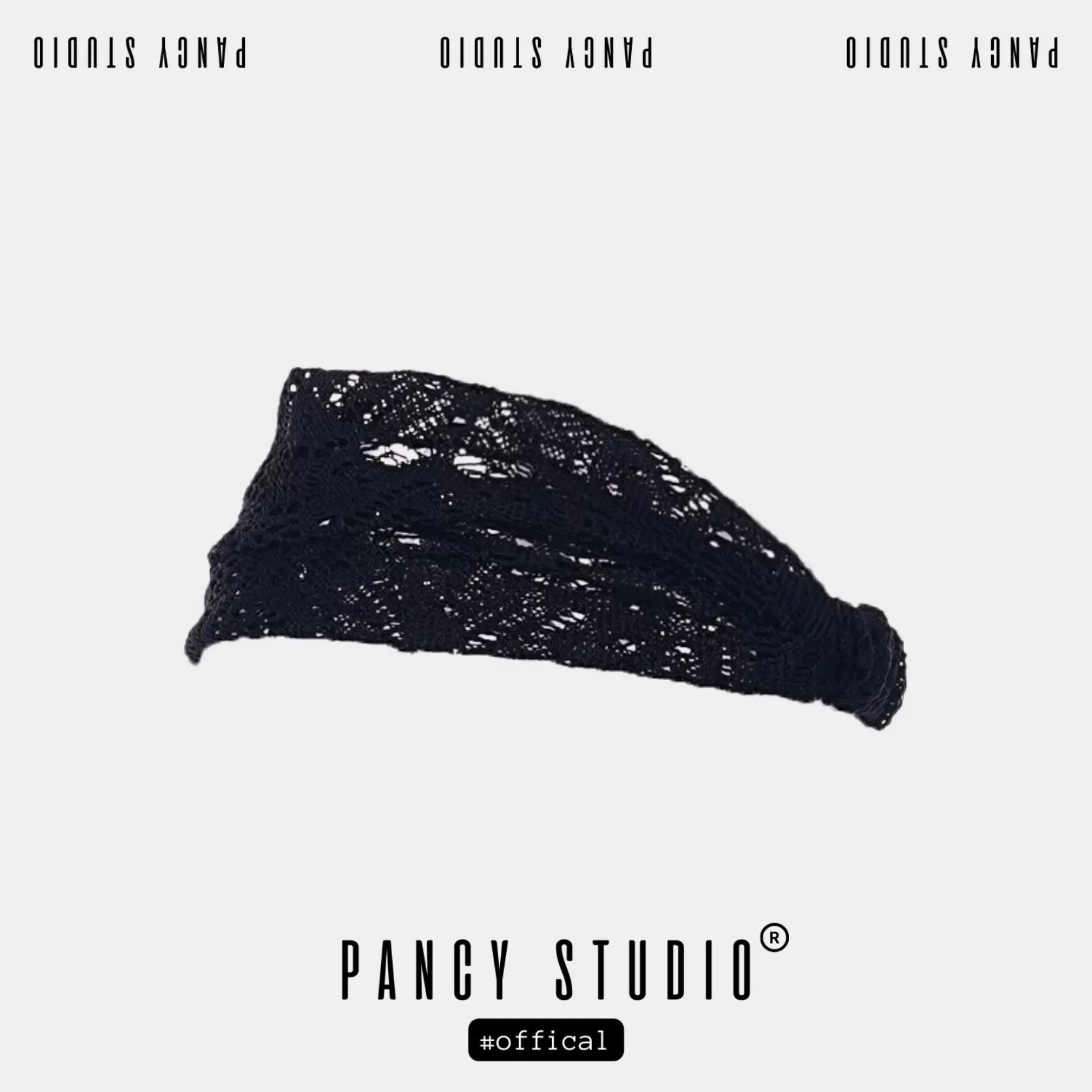 PANCY Elastic Hollow Crochet Headband