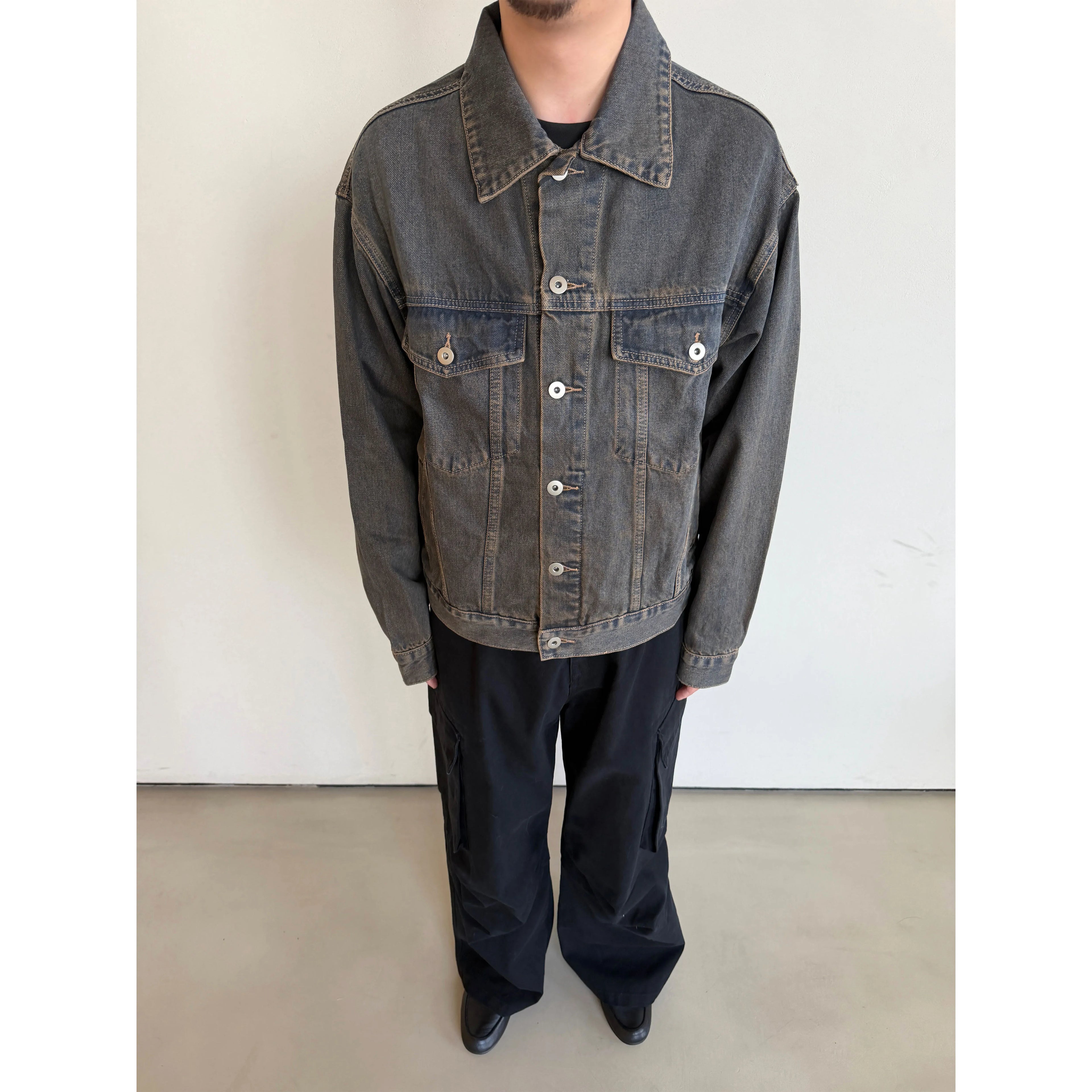 Anniehall Vintage Premium Denim Jacket