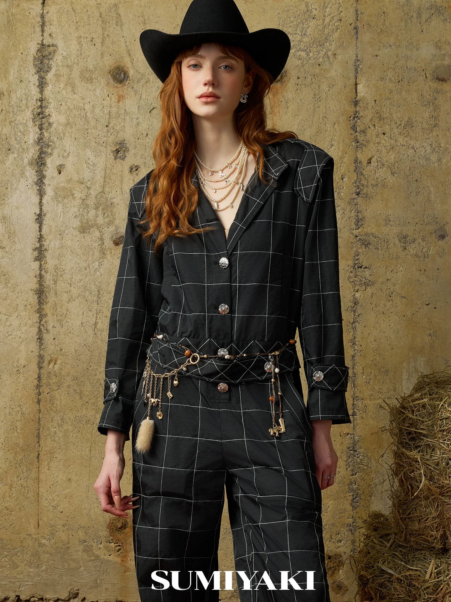 SUMIYAKI Retro Fashion Waist Chain Trouser Chain