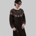 Sameuoo Casual Versatile Jacquard Sweater
