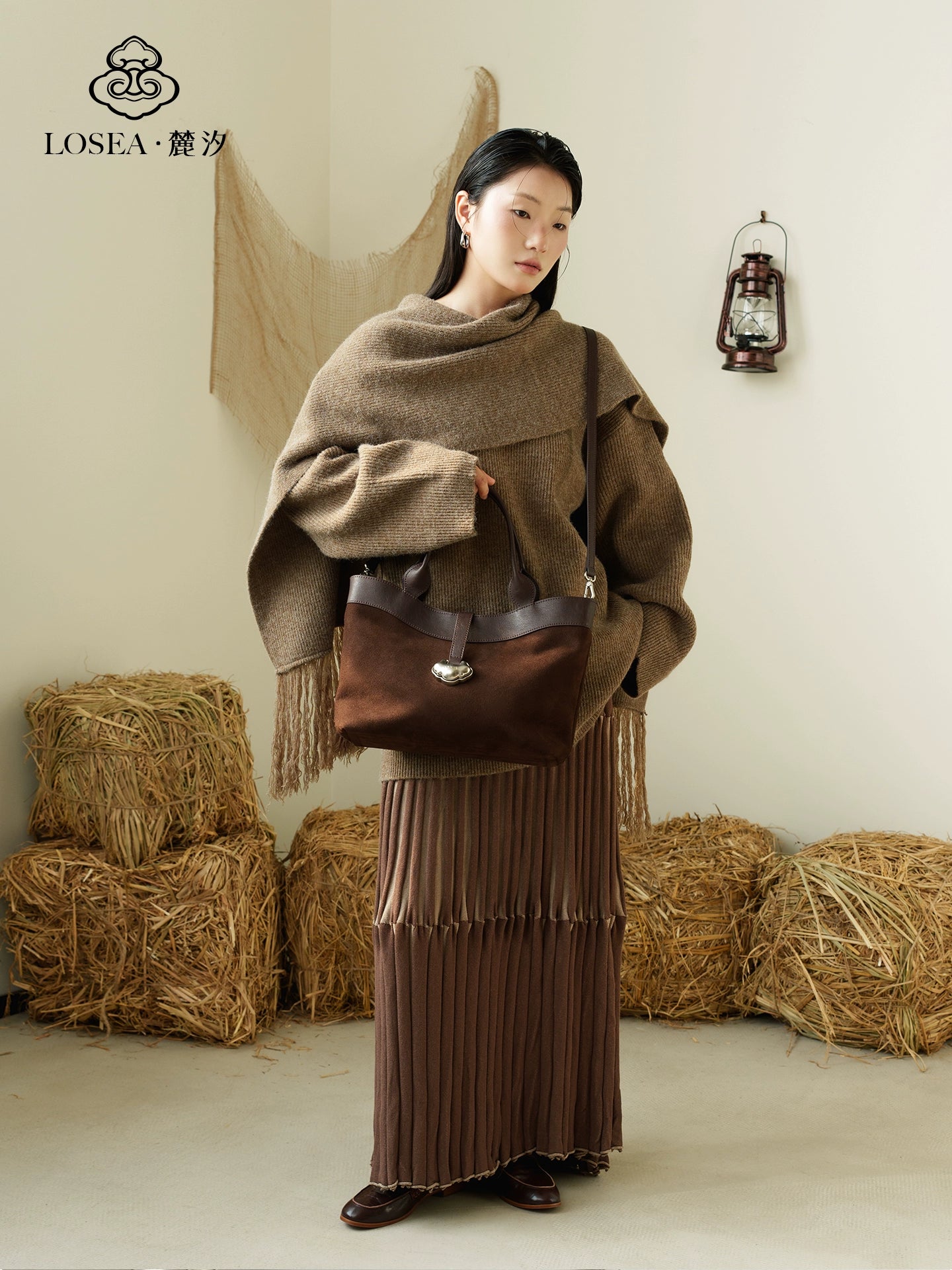 LOSEA New Chinese Ruyi Tote Bag