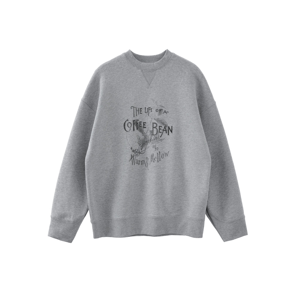 BUTTBILL Coffee heavy 100% Cotton 500g double-sided printed sweatshirt