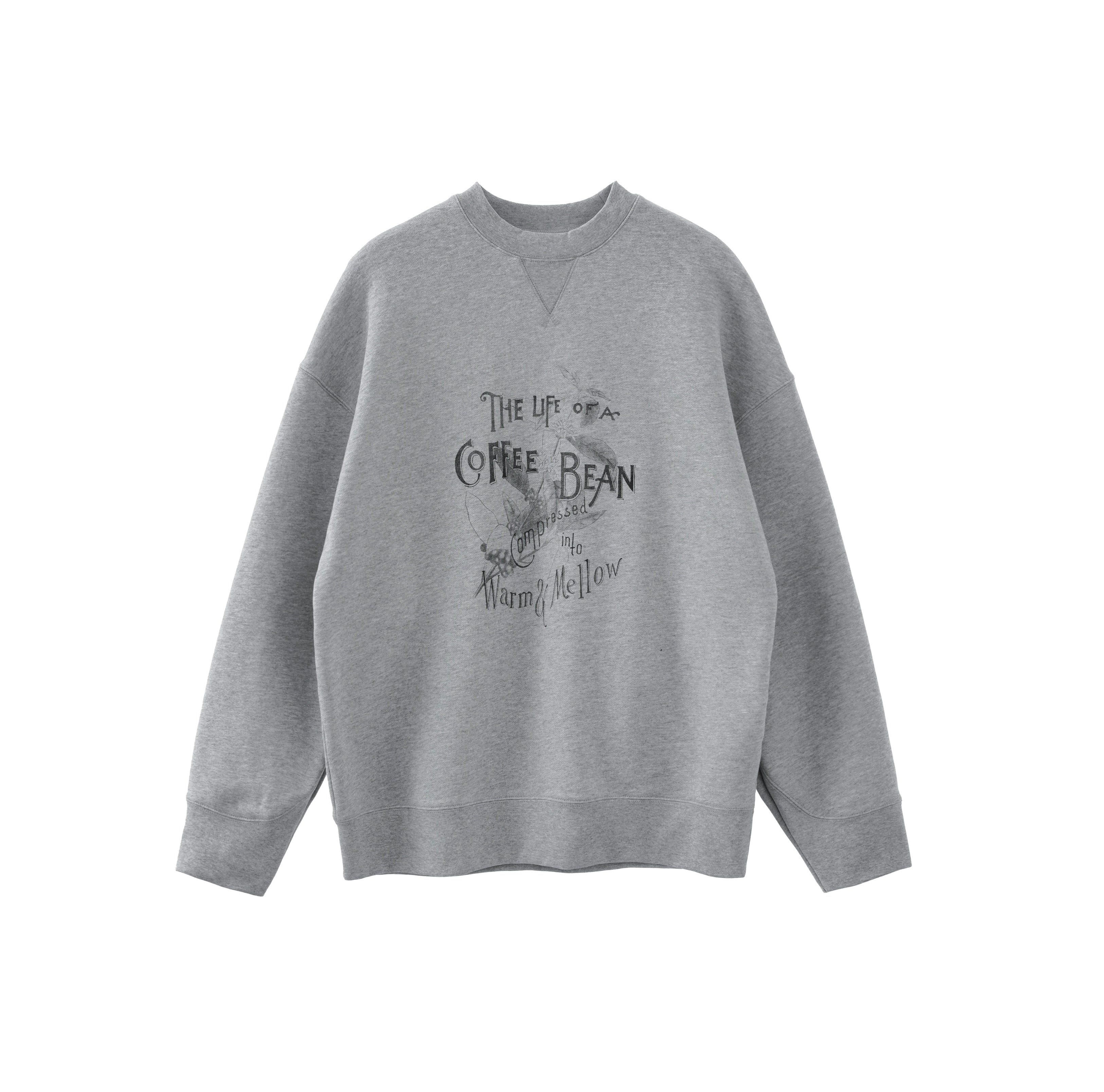 BUTTBILL Coffee heavy 100% Cotton 500g double-sided printed sweatshirt