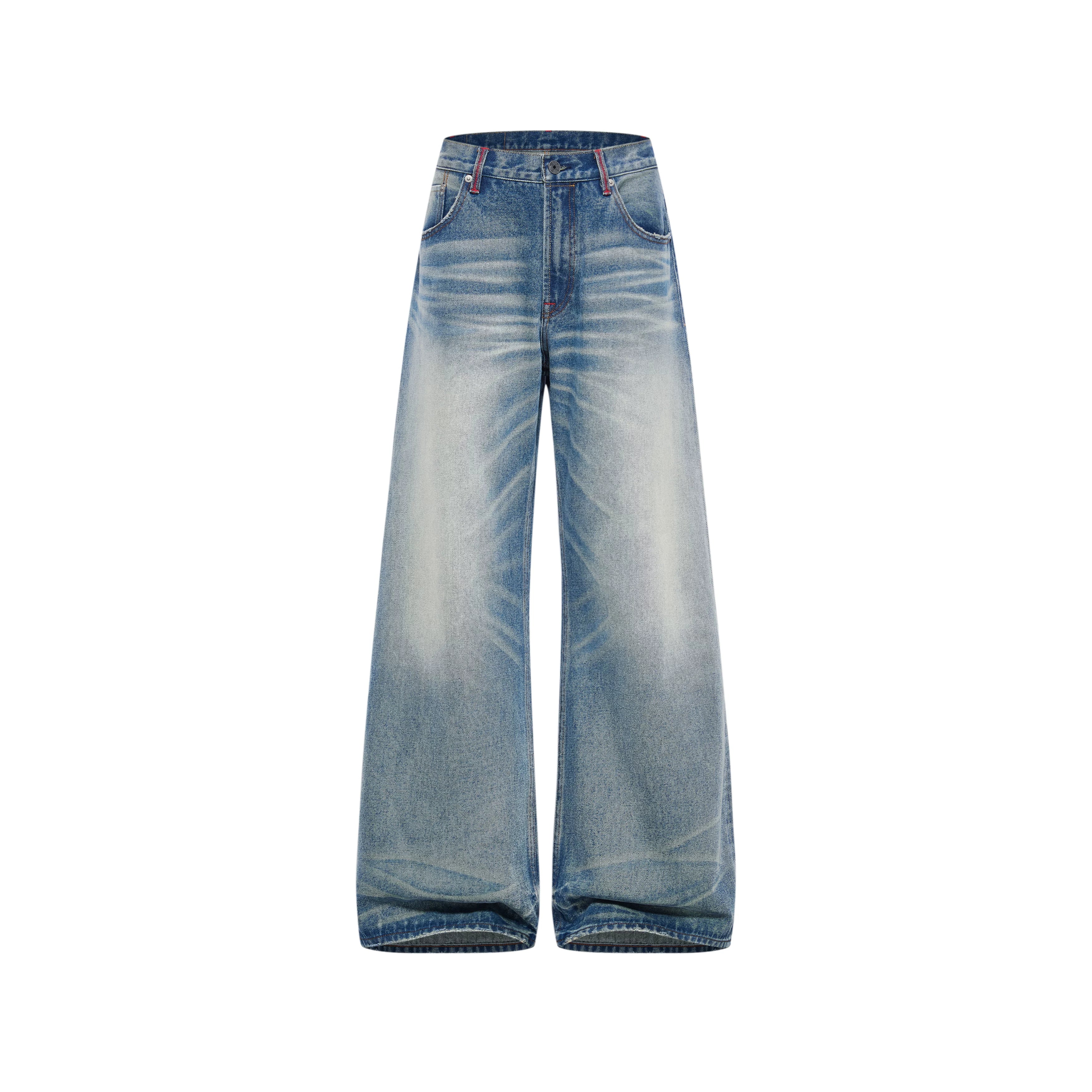 Southfish Distressed Loosestraight-legjeans