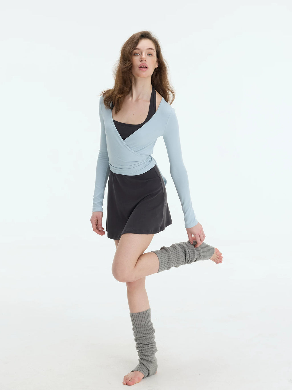 Veryrareme Strappy Pilates Blouse