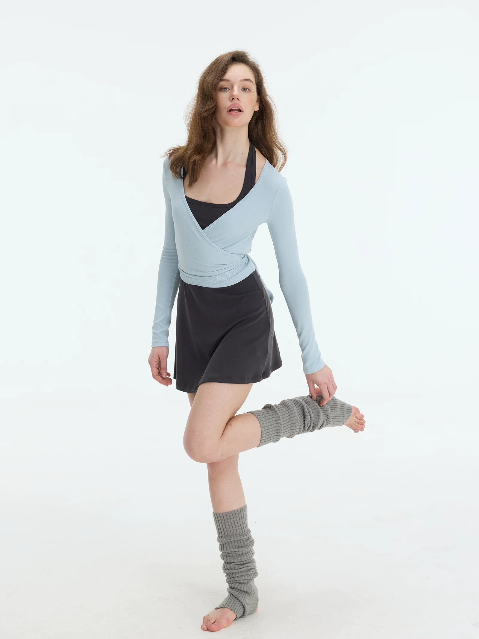 Veryrareme Strappy Pilates Blouse