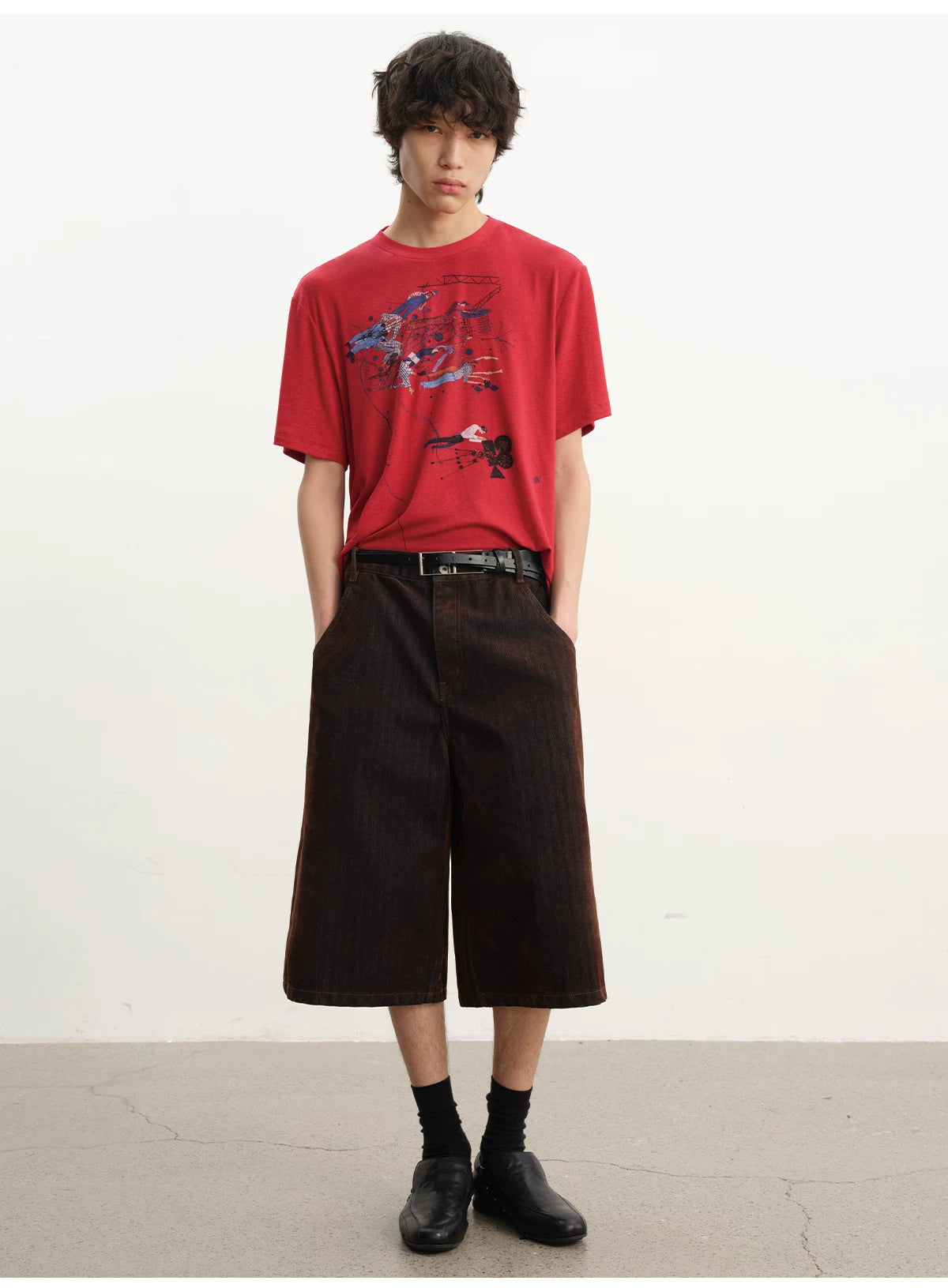 JCAESAR Light and Breathable Loose Tee