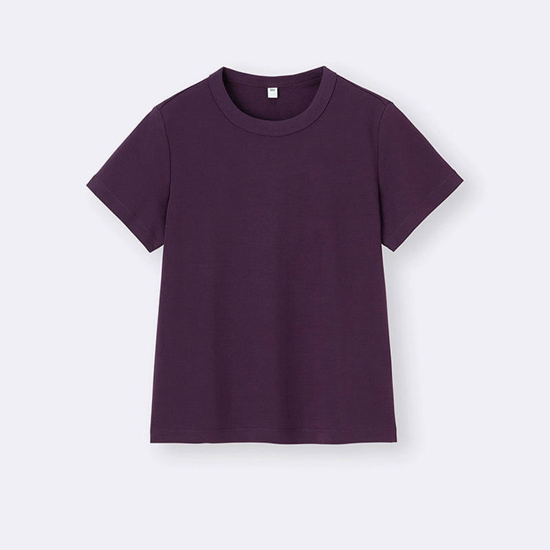 GU Round Neck Loose Casual Tee
