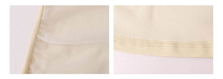 VOOE Fake Two Slim Mesh Tee