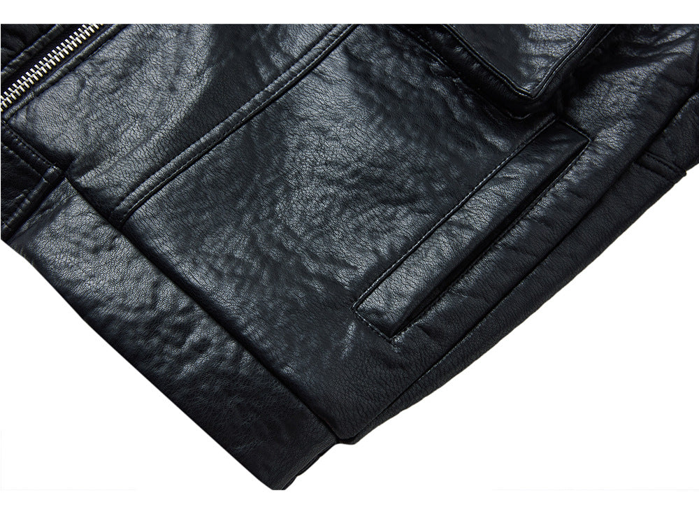 EME Vintage Lapel Loose Double Pocket Jacket