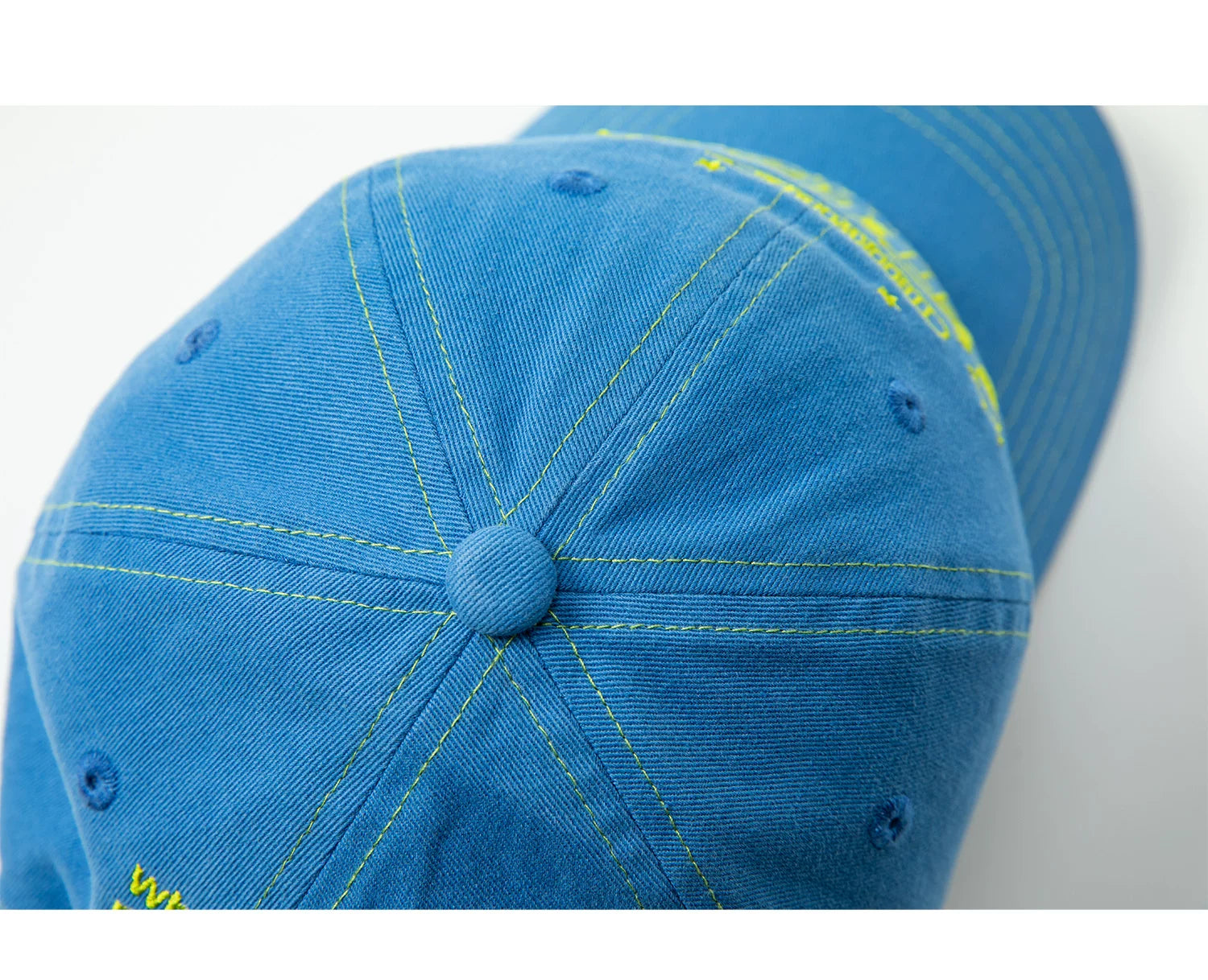 LUCKUP Vintage Letter Embroidered Baseball Cap